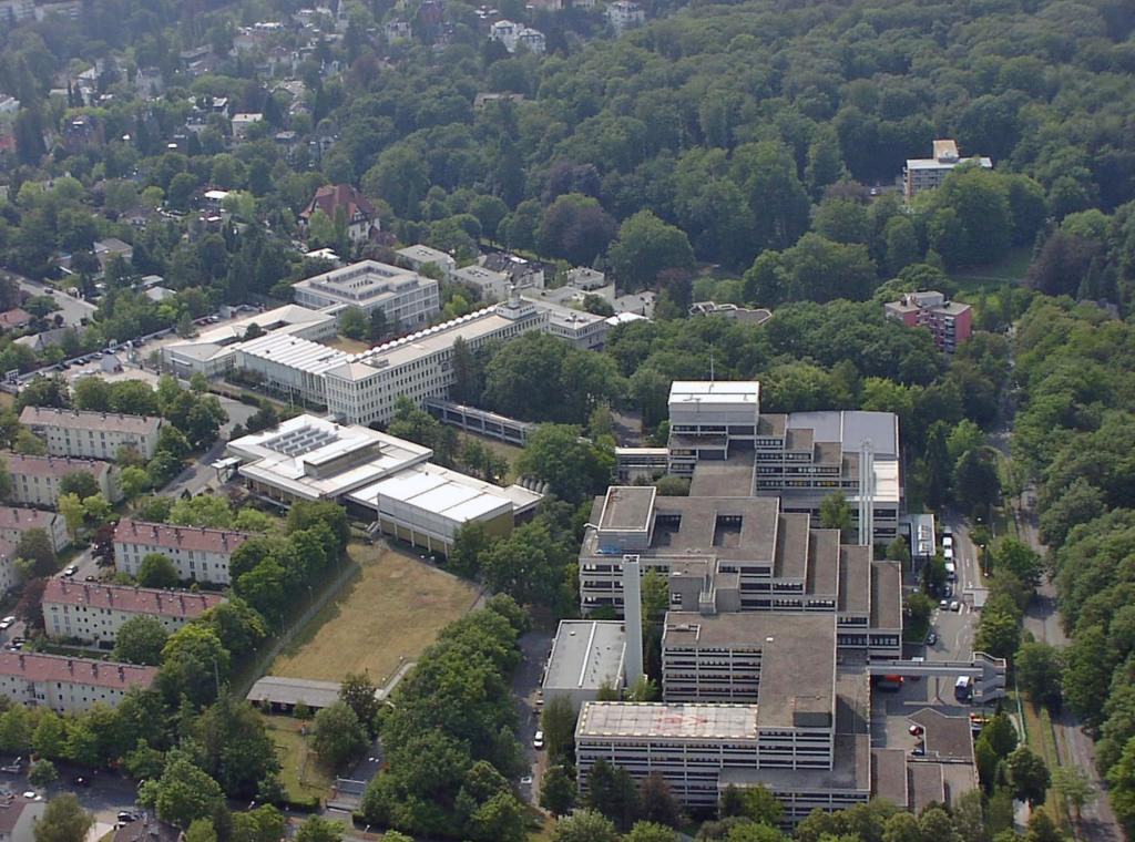 Luftbild des Bundeskriminalamts Wiesbaden, Liegenschaft Tränkweg