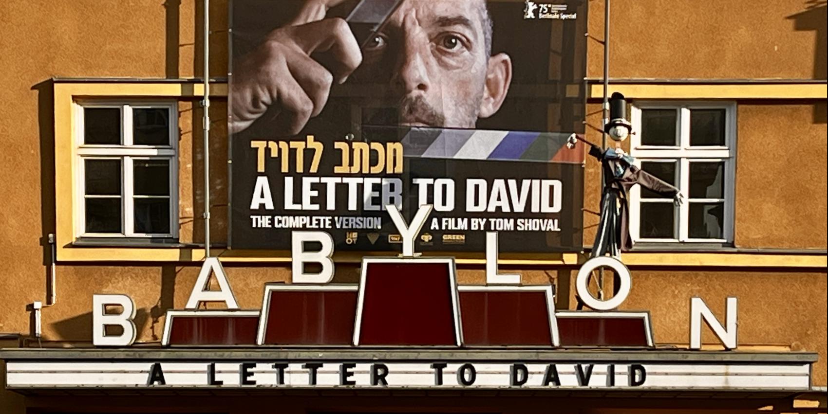 Ort der Deutschland-Premiere für die „Complete Version“ von „A Letter to David“: das Berliner Kino „Babylon“ am Rosa-Luxemburg-Platz 