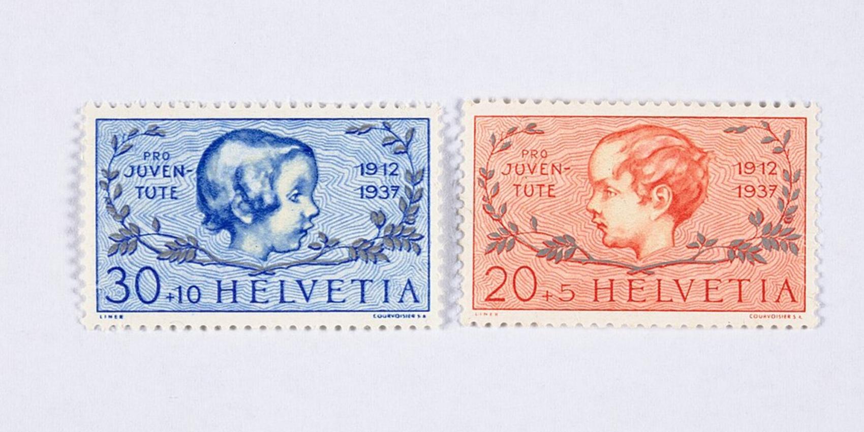 Briefmarken Pro Juventute 