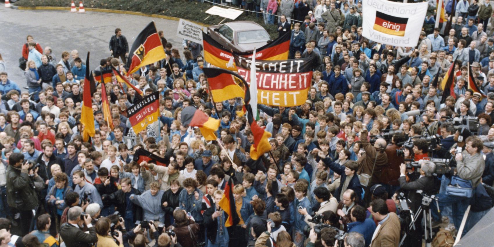 Helmut Kohl in Dresden