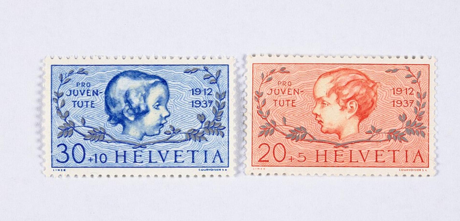 Briefmarken Pro Juventute 
