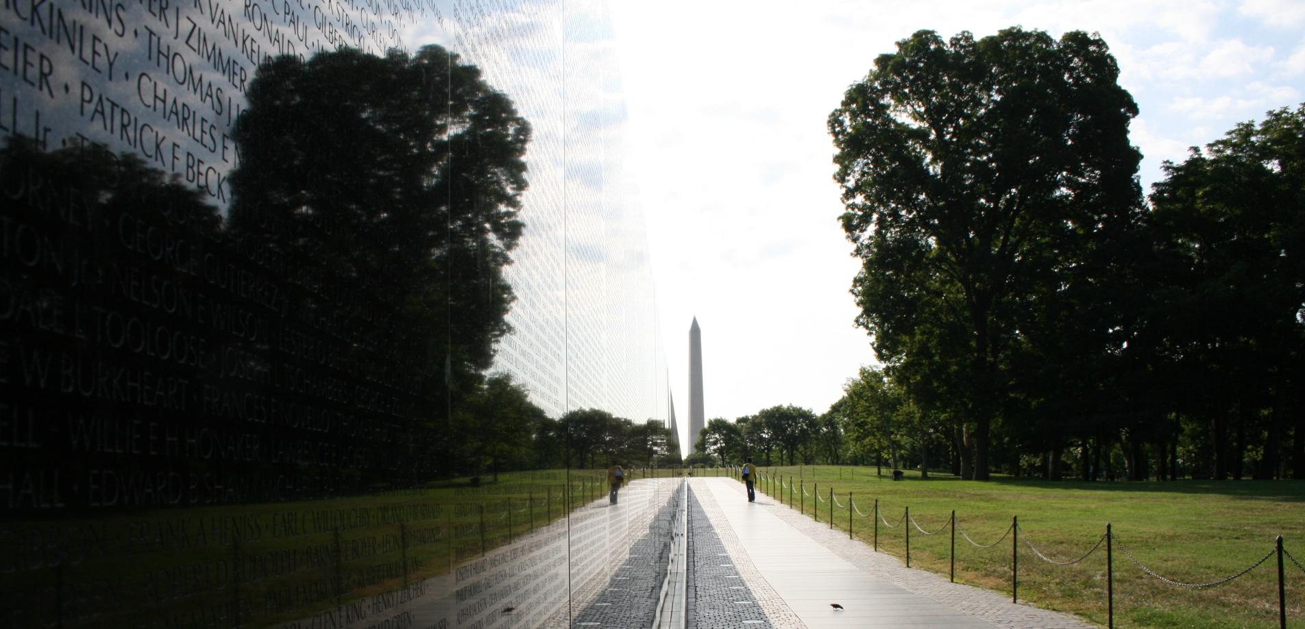 Vietnam Veterans Memorial in Washington DC