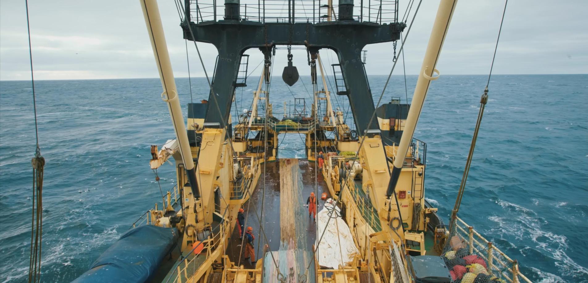 Das Deck "Nida" aus dem Film "Vom Traum, unsinkbar zu sein"