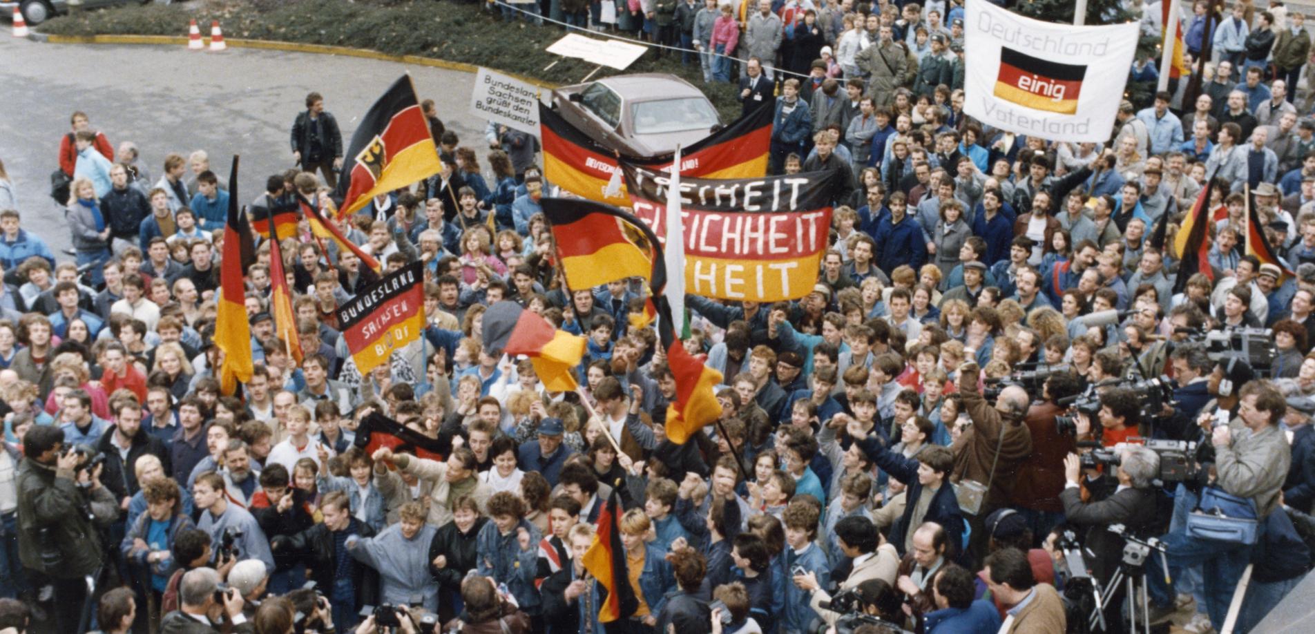 Helmut Kohl in Dresden