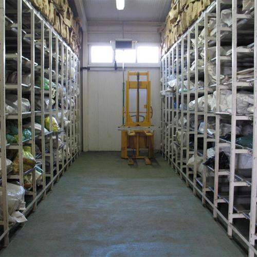 <p lang="de" style="margin: 0in; font-family: Calibri; font-size: 11.0pt;">ICMP's Podrinje Identification Project (PIP) was formed to deal with the identification primarily of victims of 1995 Srebrenica massacre. PIP includes a facility for storing, processing, and handling exhumed remains. Much of the remains are only fragments or commingled body fragments since they were recovered from secondary mass graves. The photo depicts one section of the refrigerated mortuary, Jasmin A., 2007, Wikimedia Commons, Pu