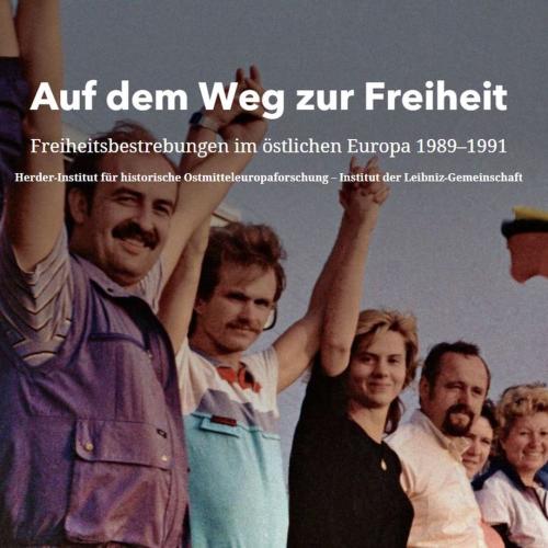 Screenshot der Website "Auf dem Weg zur Freiheit"