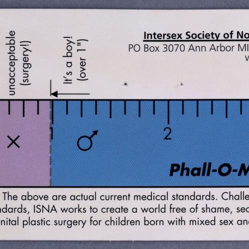 „Phall-O-Meter“ der Intersex Society North America