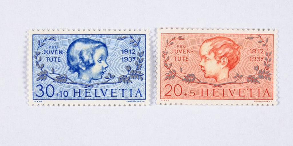 Briefmarken Pro Juventute 