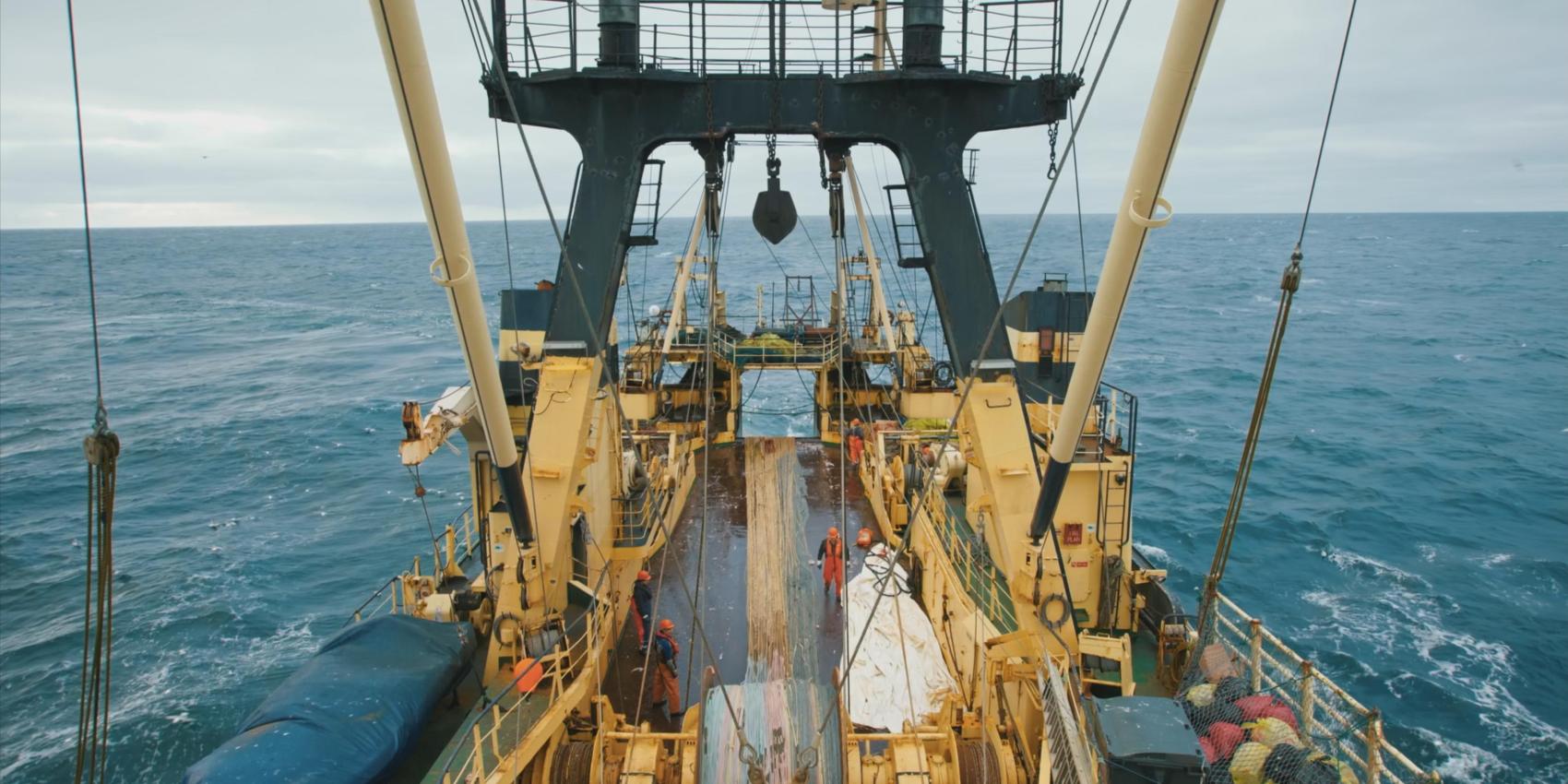 Das Deck "Nida" aus dem Film "Vom Traum, unsinkbar zu sein"