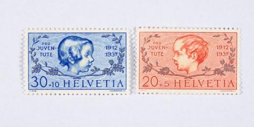Briefmarken Pro Juventute 