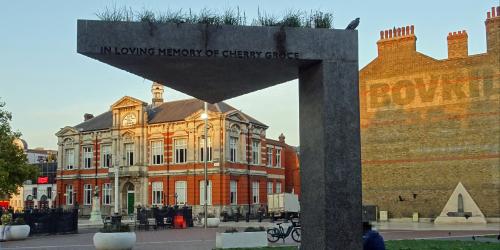 Cherry Groce Memorial, Windrush Square, Effra Road, London SW2 1JQ unveiled on 25 April 2021