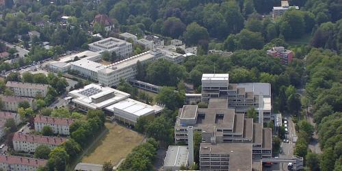 Luftbild des Bundeskriminalamts Wiesbaden, Liegenschaft Tränkweg