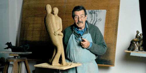 Günter Grass, deutscher Schriftsteller und Künstler
