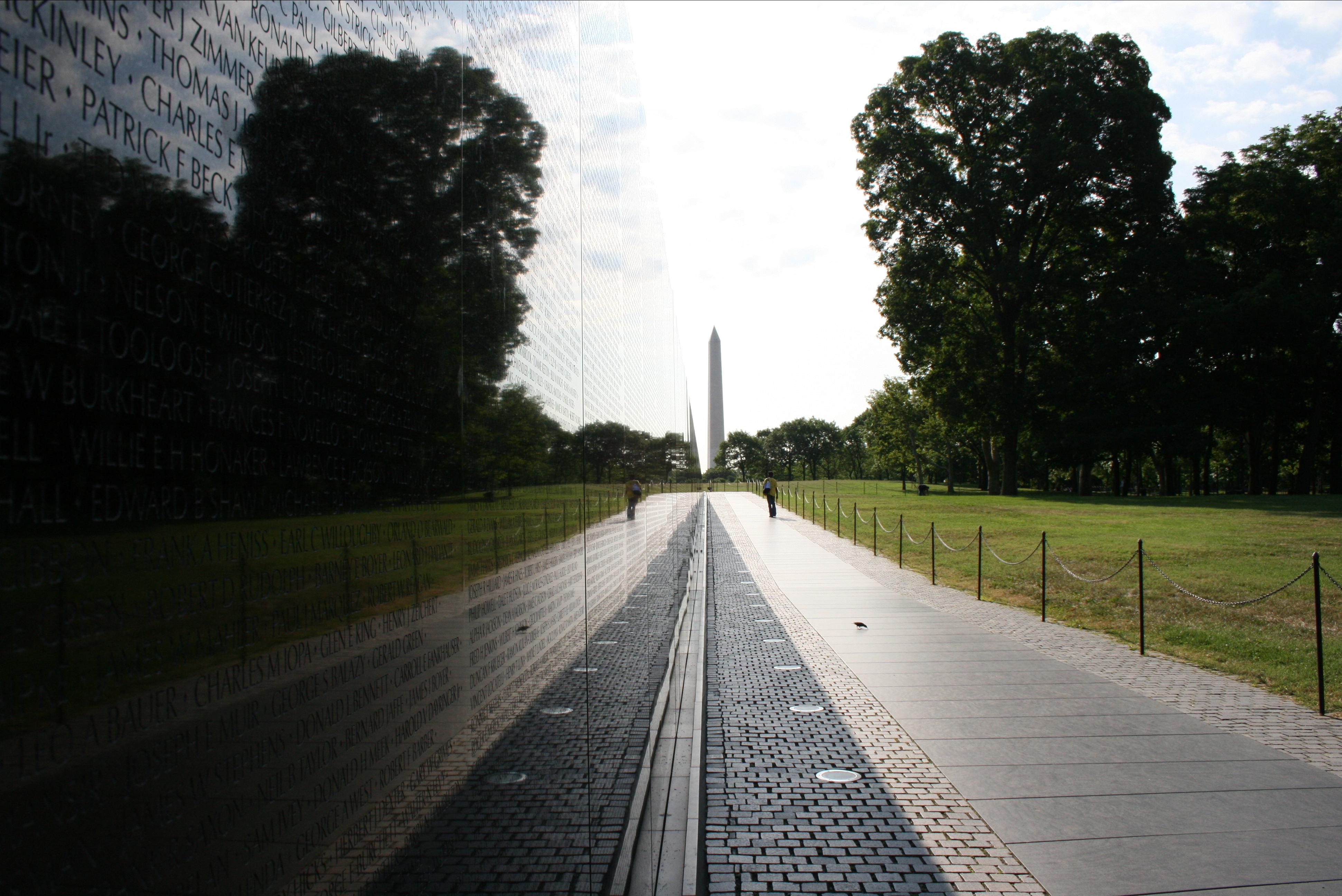 Vietnam Veterans Memorial in Washington DC