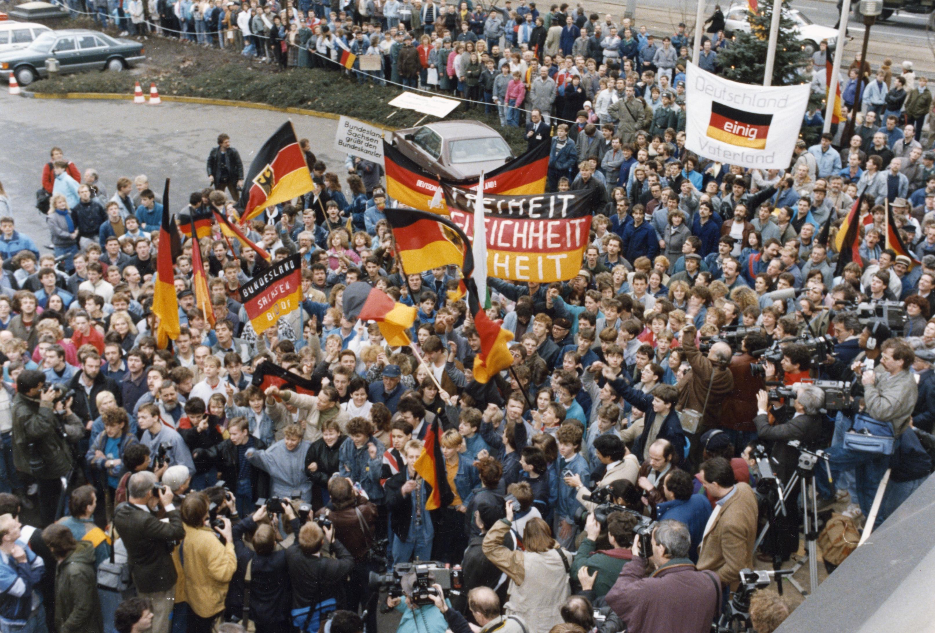 Helmut Kohl in Dresden