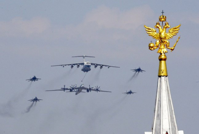 Siegesparade in Moskau 2010
