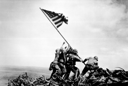 Flag Raising on Iwo Jima, Joe Rosenthal, Associated Press, February 23, 1945
