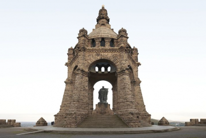 Das Kaiser-Wilhelm-Denkmal an der Porta Westfalica