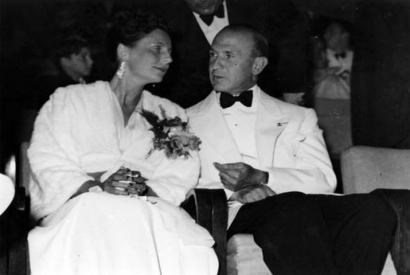 Leni Riefenstahl e Dino Alfieri a Venezia (1938)