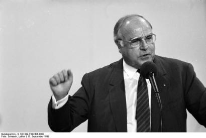 Helmut Kohl auf dem 37. Parteitag der CDU