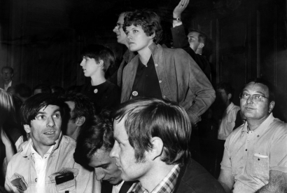 Rudi Dutschke im Kontext der Studentenrevolte 1967/68, West-Berlin