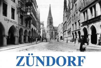 Münster, Blick auf den Principalmarkt um 1900